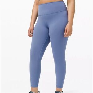 Lululemon Wunder Train High-Rise Tight 25" Water Drop Size 8